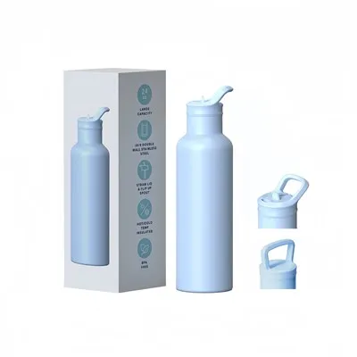 Fask d'acer inoxidable de doble paret de 750 ml