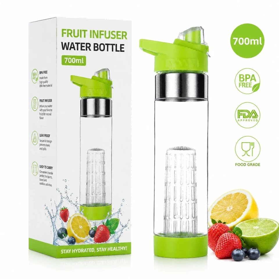 Ampolla infusora de fruites Tritan
